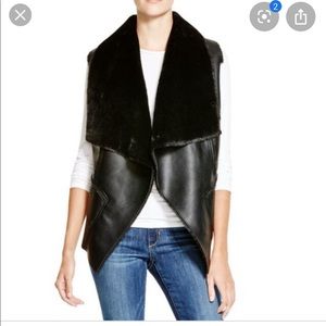 Blank NYC faux leather vest